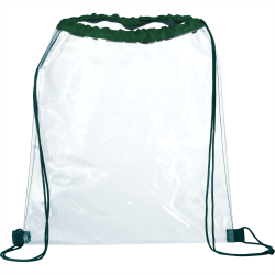 Clear Stadium Bags - Rally Clear Drawstring Sportspack