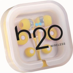 branded Colour Pop Earbuds, from our range of promotional Earbuds & Headphones