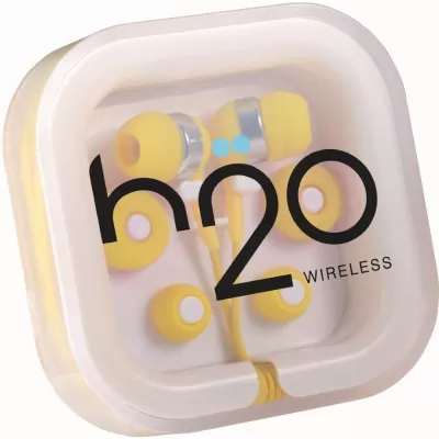 branded Colour Pop Earbuds, from our range of promotional Earbuds & Headphones