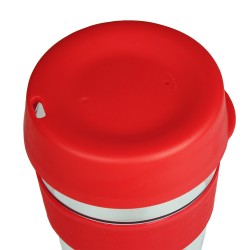 branded Carry Cup Glass 340ml, from our range of promotional Reusable Coffee Cups - Glass