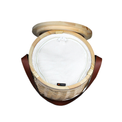 branded Portofino Trekk Wicker Cooler Basket, from our range of promotional Cooler Bags