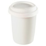Coffee Mugs - Ceramic Mug 250ml with Silicone Lid