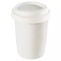 branded Ceramic Mug 250ml with Silicone Lid, from our range of promotional Coffee Mugs