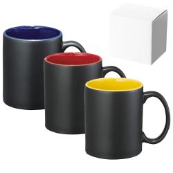 branded Maya Ceramic Mug 325ml in Box, from our range of promotional Coffee Mugs