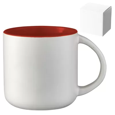 branded Tango Ceramic Mug 350ml in Giftbox, from our range of promotional Coffee Mugs