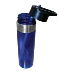 Drink Bottles - Plastic  - Drink Bottle with Foldaway Sipper 600ml