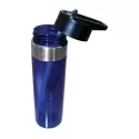 branded Drink Bottle with Foldaway Sipper 600ml, from our range of promotional Drink Bottles - Plastic