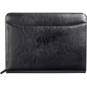 branded Renaissance Zippered Padfolio, from our range of promotional Non Leather Compendiums