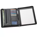 branded The Executive Deluxe A4 Leather Compendium, from our range of promotional Leather Compendiums