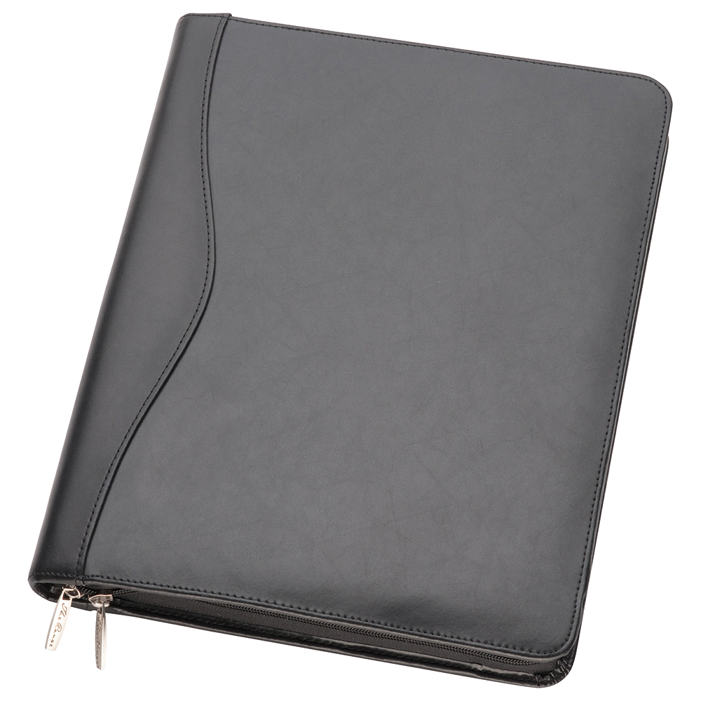 branded The Executive Deluxe A4 Leather Compendium, from our range of promotional Leather Compendiums