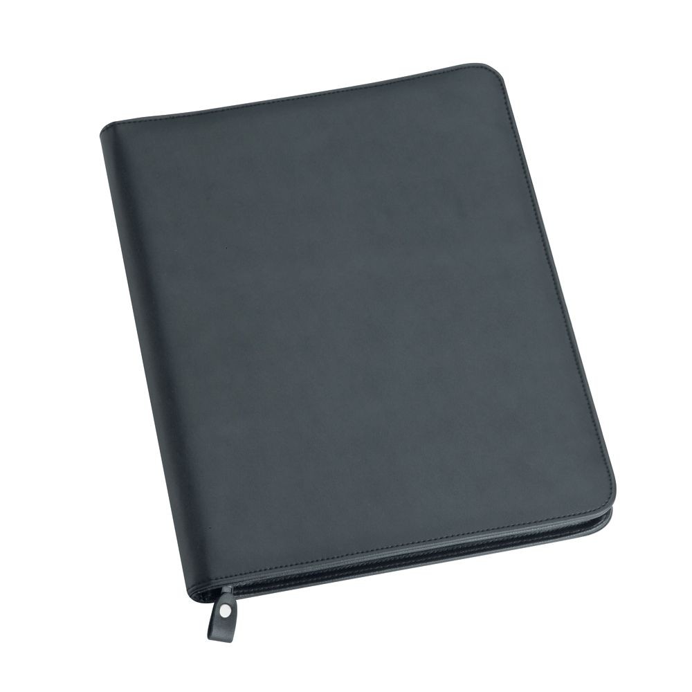 branded The Associate A4 Imitation Leather Zip Compendium, from our range of promotional Non Leather Compendiums