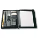 branded The Metropolitan Imitation Leather A4 Zippered Compendium, from our range of promotional Non Leather Compendiums