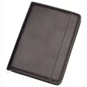 branded Two Tone A4 Imitation Leather Zip Compendium, from our range of promotional Non Leather Compendiums