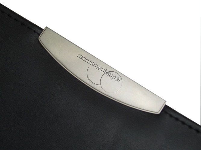 branded The Stella A4 Zip Compendium with Calculator, from our range of promotional Non Leather Compendiums