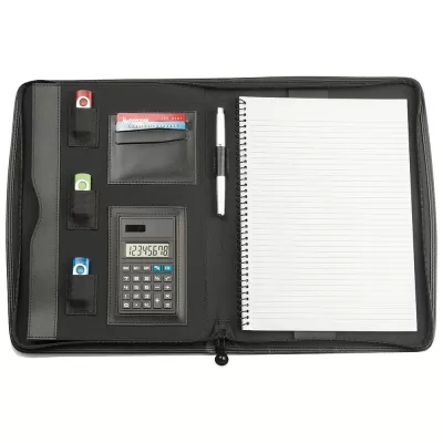 branded Vienna A4 Compendium Imitation Leather, from our range of promotional Non Leather Compendiums