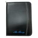 branded Contrast A5 Zippered Compendium, from our range of promotional Non Leather Compendiums