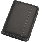 Non Leather Compendiums  - Two-tone A5 Zippered Compendium