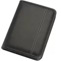 branded Two-tone A5 Zippered Compendium, from our range of promotional Non Leather Compendiums