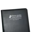 branded A4 Leather Look Pad Cover, from our range of promotional Non Leather Compendiums
