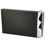 Ring Binder Compendiums  - A5 Zippered Compendium with Metal Badge