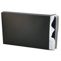 branded A5 Zippered Compendium with Metal Badge, from our range of promotional Ring Binder Compendiums