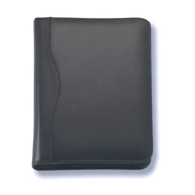 branded The Executive Compact A5 Leather Compendium, from our range of promotional Leather Compendiums