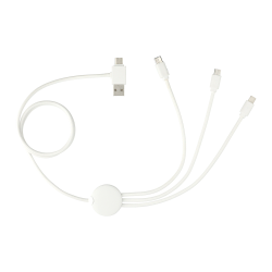 branded 5-in-1 Charging Cable with Antimicrobial Additive, from our range of promotional USB Hubs & Cables