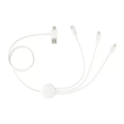 branded 5-in-1 Charging Cable with Antimicrobial Additive, from our range of promotional USB Hubs & Cables