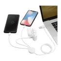 branded 5-in-1 Charging Cable with Antimicrobial Additive, from our range of promotional USB Hubs &amp; Cables