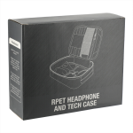 branded RPET Headphone and Tech Case, from our range of promotional RPET Enviro Products