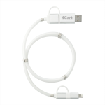 branded Whirl 5-in-1 Charging Cable with Magnetic Wrap, from our range of promotional USB Hubs &amp; Cables