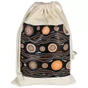 branded Maxi 100% Cotton Drawstring Bag, from our range of promotional Drawstring Bags &amp; Back Sacks