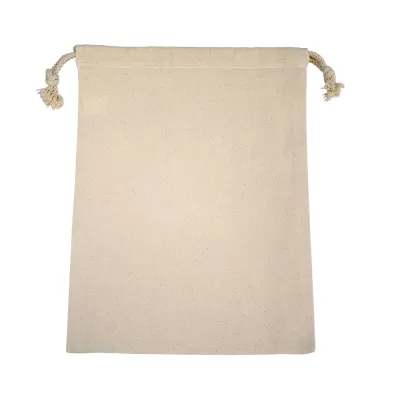 branded Maxi 100% Cotton Drawstring Bag, from our range of promotional Drawstring Bags & Back Sacks