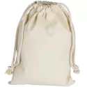 branded Midi 100% Cotton Drawstring Bag, from our range of promotional Drawstring Bags &amp; Back Sacks