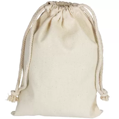 branded Midi 100% Cotton Drawstring Bag, from our range of promotional Drawstring Bags & Back Sacks
