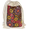 branded Midi 100% Cotton Drawstring Bag, from our range of promotional Drawstring Bags &amp; Back Sacks