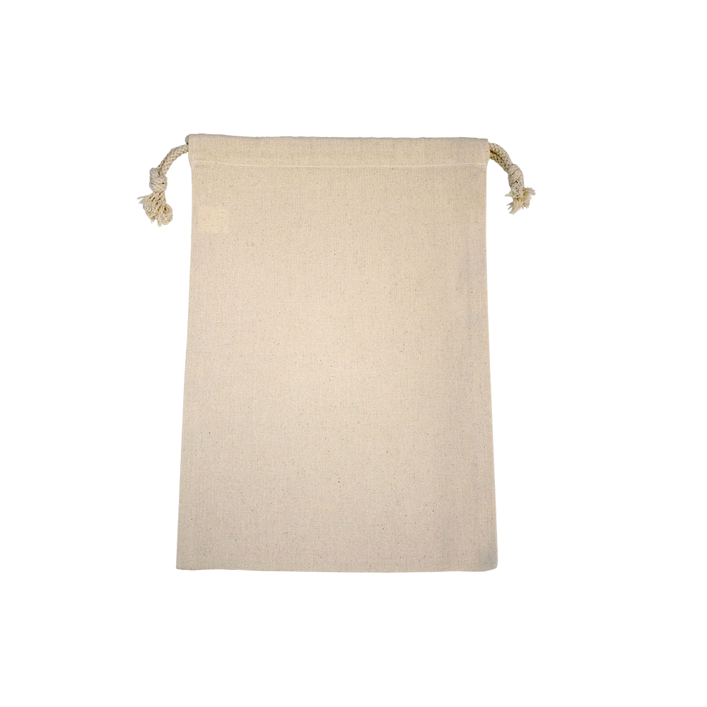 branded Midi 100% Cotton Drawstring Bag, from our range of promotional Drawstring Bags & Back Sacks