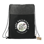 Drawstring Bags &amp; Back Sacks  - Ash Recycled Drawstring Bag