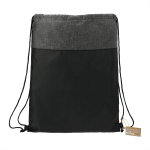 Drawstring Bags &amp; Back Sacks  - Ash Recycled Drawstring Bag