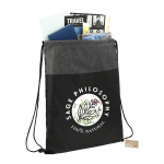 Drawstring Bags &amp; Back Sacks  - Ash Recycled Drawstring Bag
