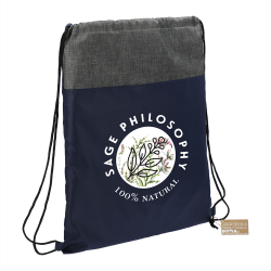 Drawstring Bags & Back Sacks - Ash Recycled Drawstring Bag