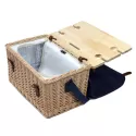 branded Trekk Wicker Basket With Picnic Table, from our range of promotional Picnic Sets