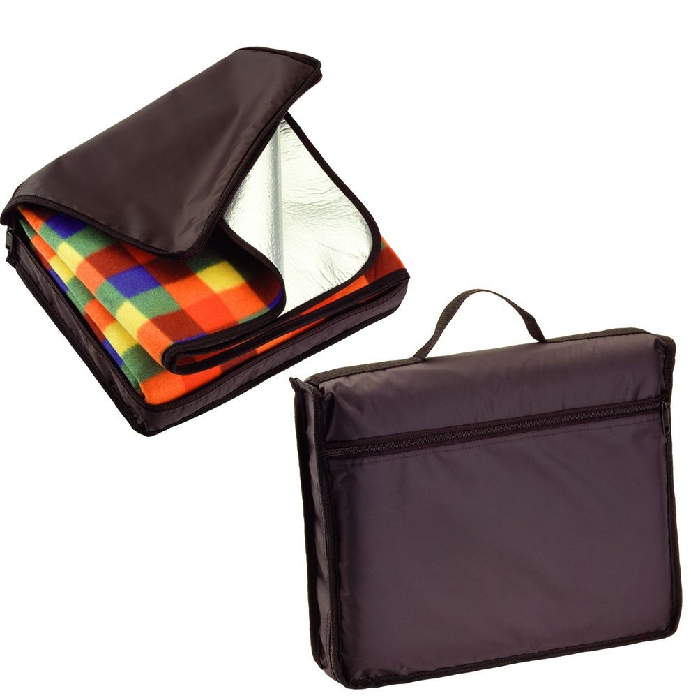 branded Picnic Rug in Carry Bag with Waterproof Backing , from our range of promotional Picnic Blankets