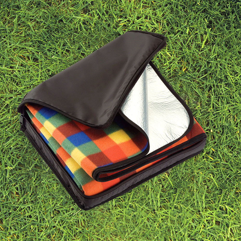 branded Picnic Rug in Carry Bag with Waterproof Backing , from our range of promotional Picnic Blankets