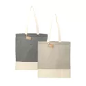 branded Split Recycled 150ml Cotton Twill Convention Tote, from our range of promotional Cotton &amp; Calico Tote Bags