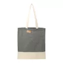 branded Split Recycled 150ml Cotton Twill Convention Tote, from our range of promotional Cotton &amp; Calico Tote Bags