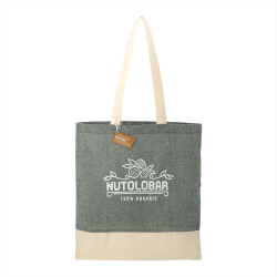 branded Split Recycled 150ml Cotton Twill Convention Tote, from our range of promotional Cotton & Calico Tote Bags