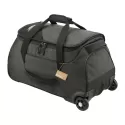 branded High Sierra Forester RPET 22inch Wheeled Duffel, from our range of promotional Travel &amp; Trolley Bags