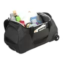 branded High Sierra Forester RPET 22inch Wheeled Duffel, from our range of promotional Travel &amp; Trolley Bags