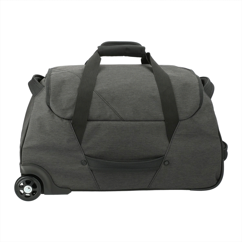 branded High Sierra Forester RPET 22inch Wheeled Duffel, from our range of promotional Travel & Trolley Bags